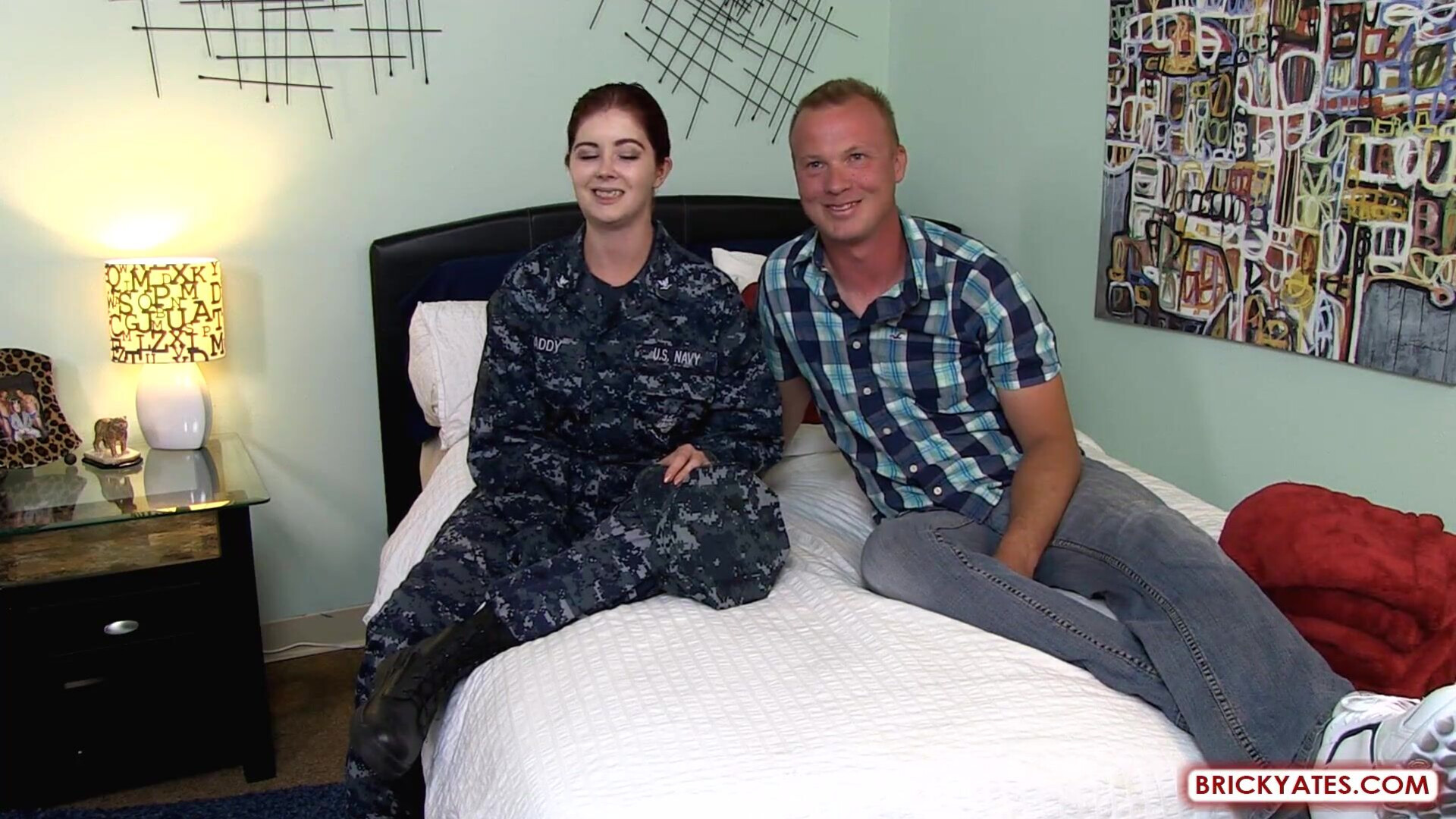 NAVY GIRL IN UNIFORM REPORTS FOR MILITARY ANAL SEX - blowjob - hardcore - cumshot