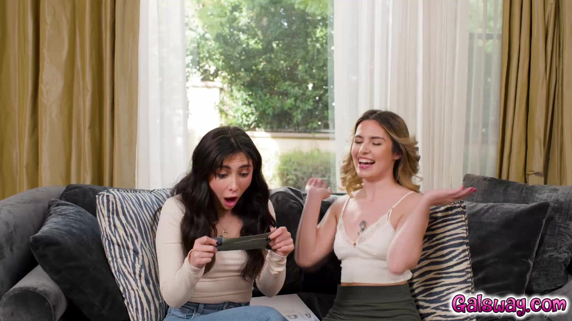Passionate Lesbian Sex with Jane and Chanel - lesbian sex - 69 - blonde - brunette - natural tits - fingering - orgasm - petite - tattoos - face sitting