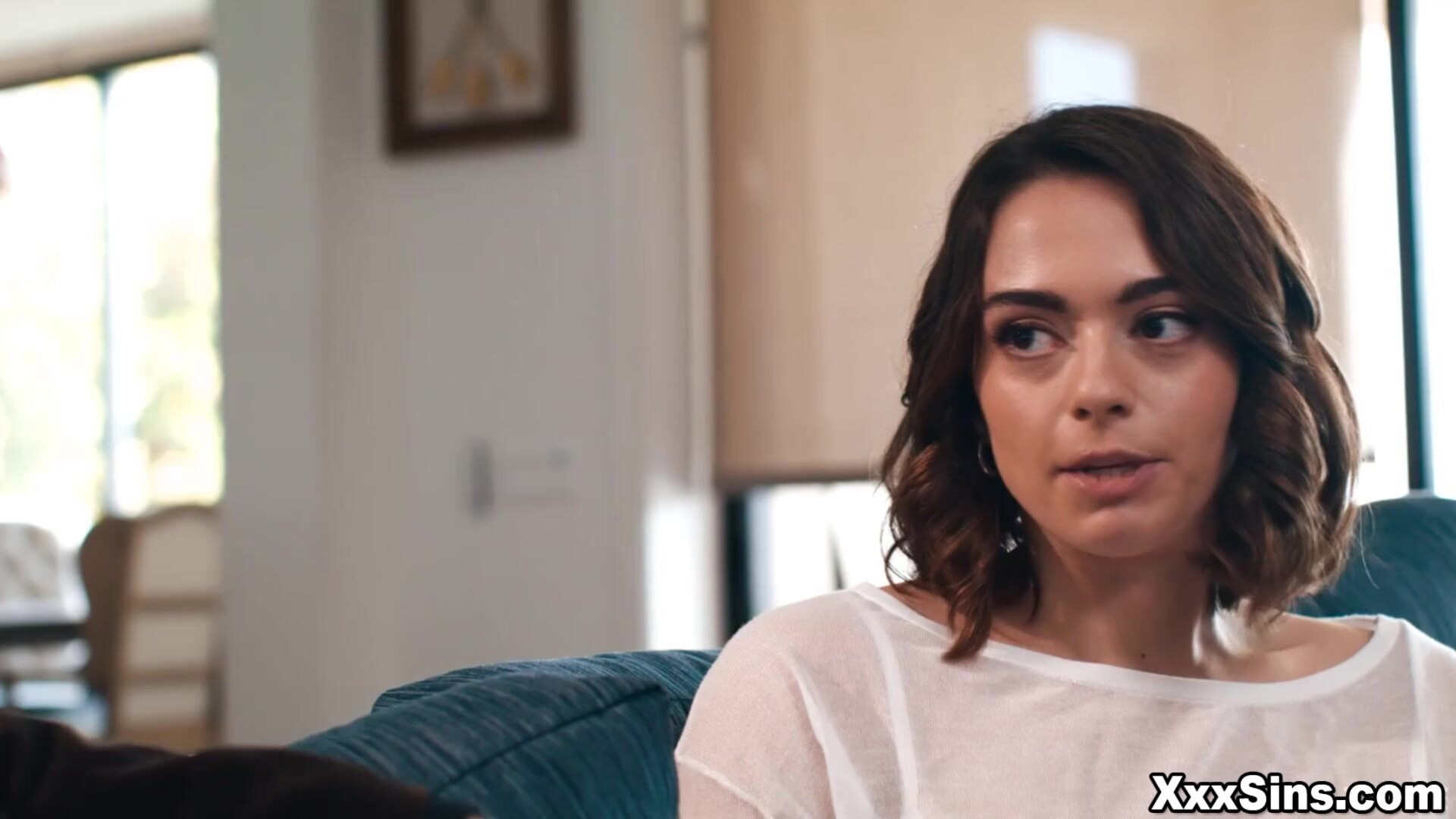 Sophia's passionate affection for Tommy - brunette - small tits - fingering - fisting - facesitting - pussy to mouth - blowjob - deepthroat - gagging - cheating