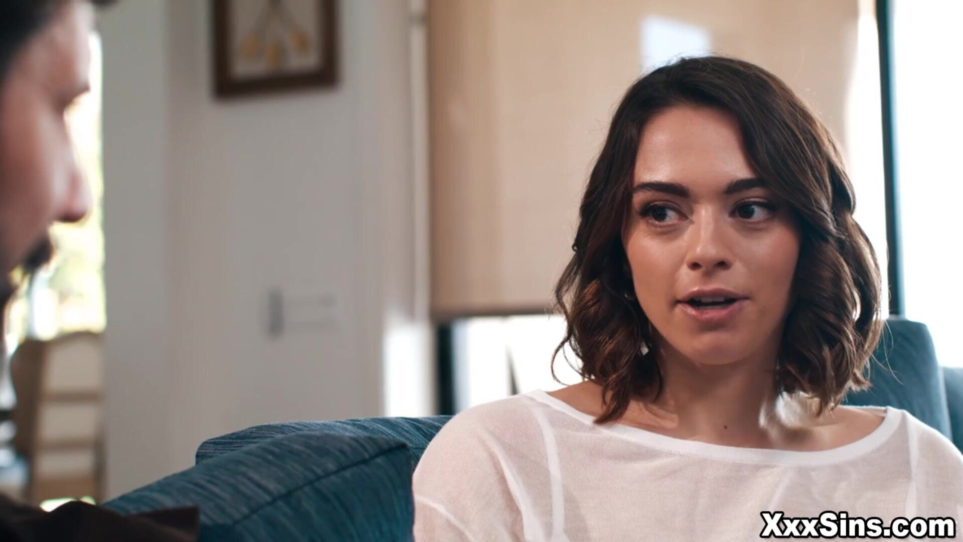 Sophia's passionate affection for Tommy - brunette - small tits - fingering - fisting - facesitting - pussy to mouth - blowjob - deepthroat - gagging - cheating