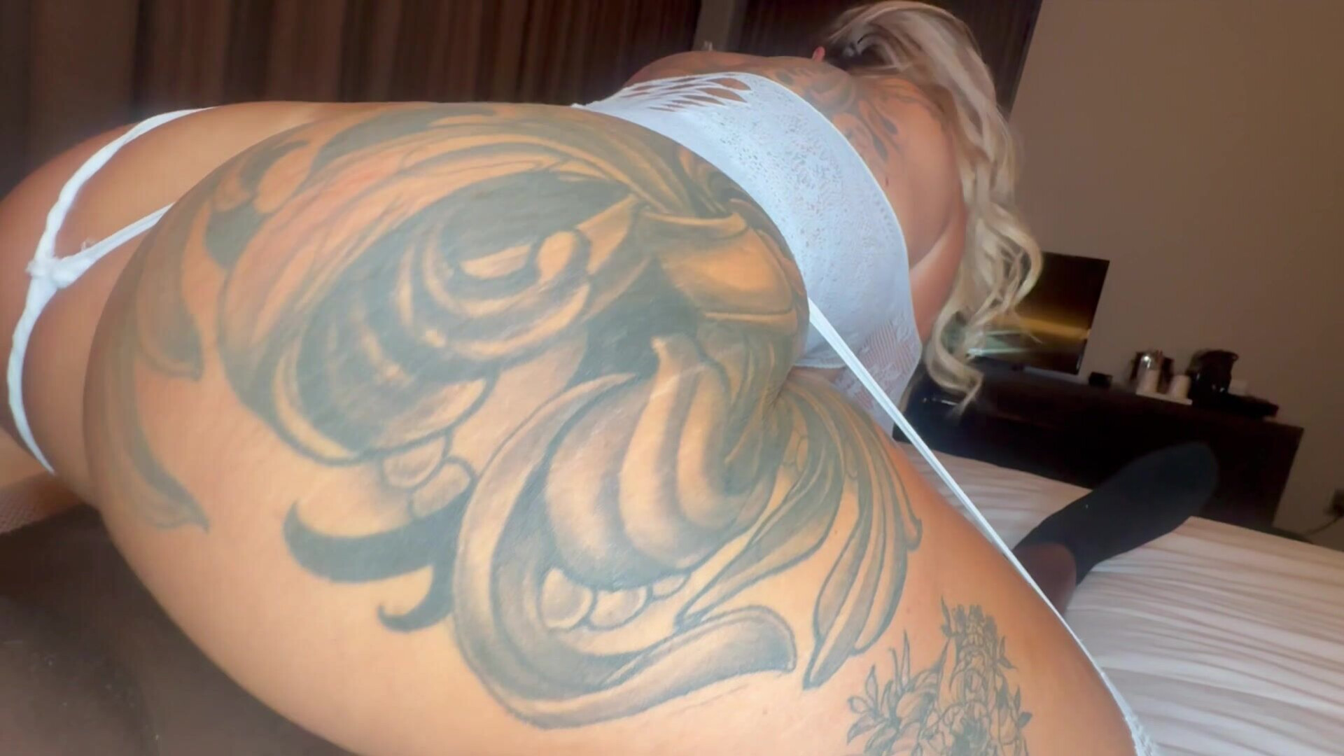 Stephanie Love Sex Addict - big ass - big tits - babe - blonde - hardcore - amateur - tattoos - lap dance - creampie - sloppy