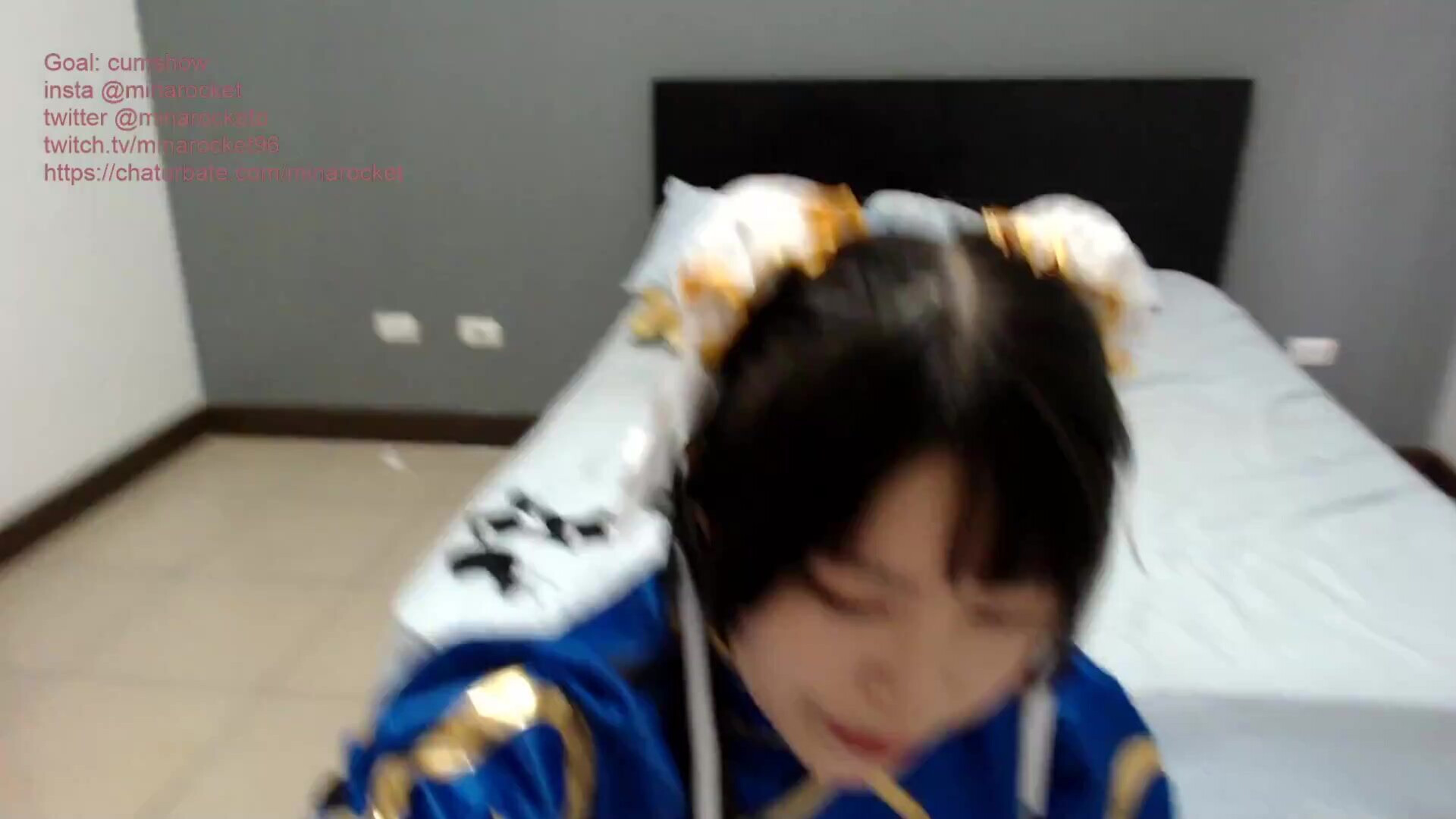 Street Fighter Chun Li Cosplay Stream 2 MinaRocketKlumsyMina 2019 12 10 - babe