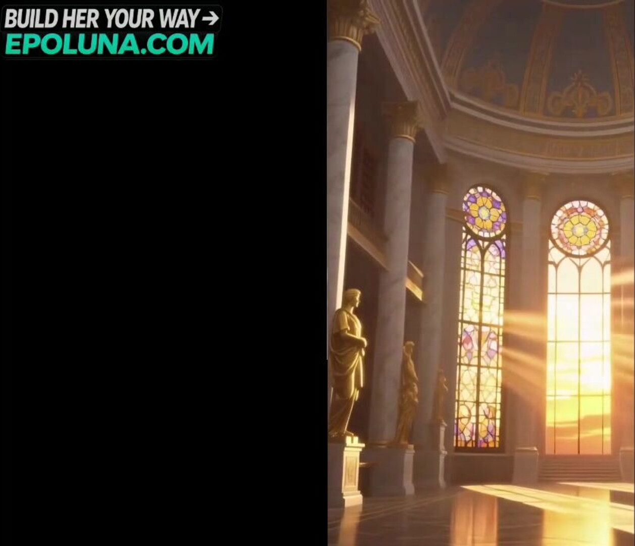 Whispers of the Imperial Library Vertical POV - big ass - big tits - blowjob - sex - fuck
