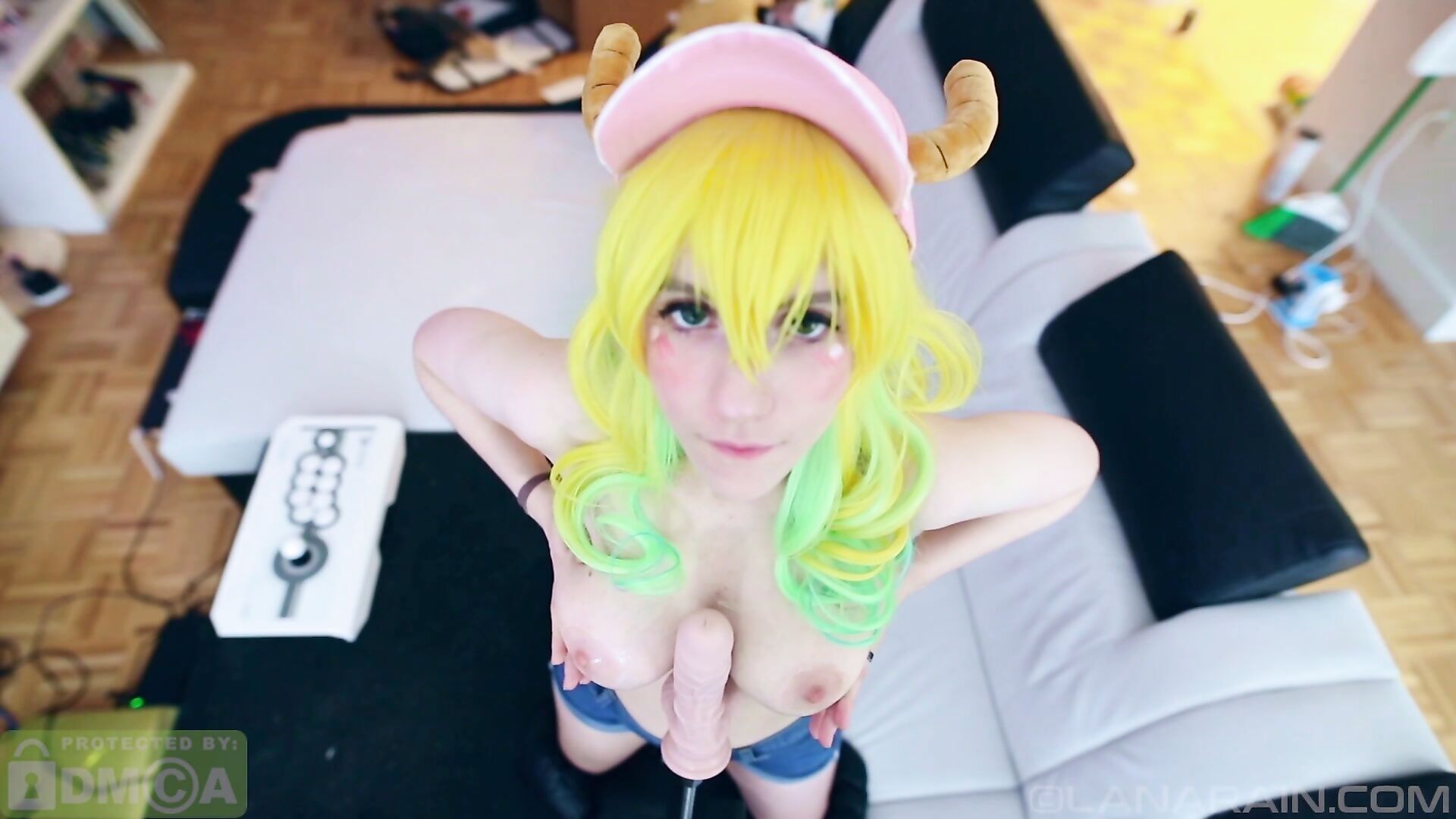 Lana Rain - Lucoa From Dragon Maid Eager POV Boobjob - ManyVids - pov - cosplay - big tits - teen - fake tits - dirty talk