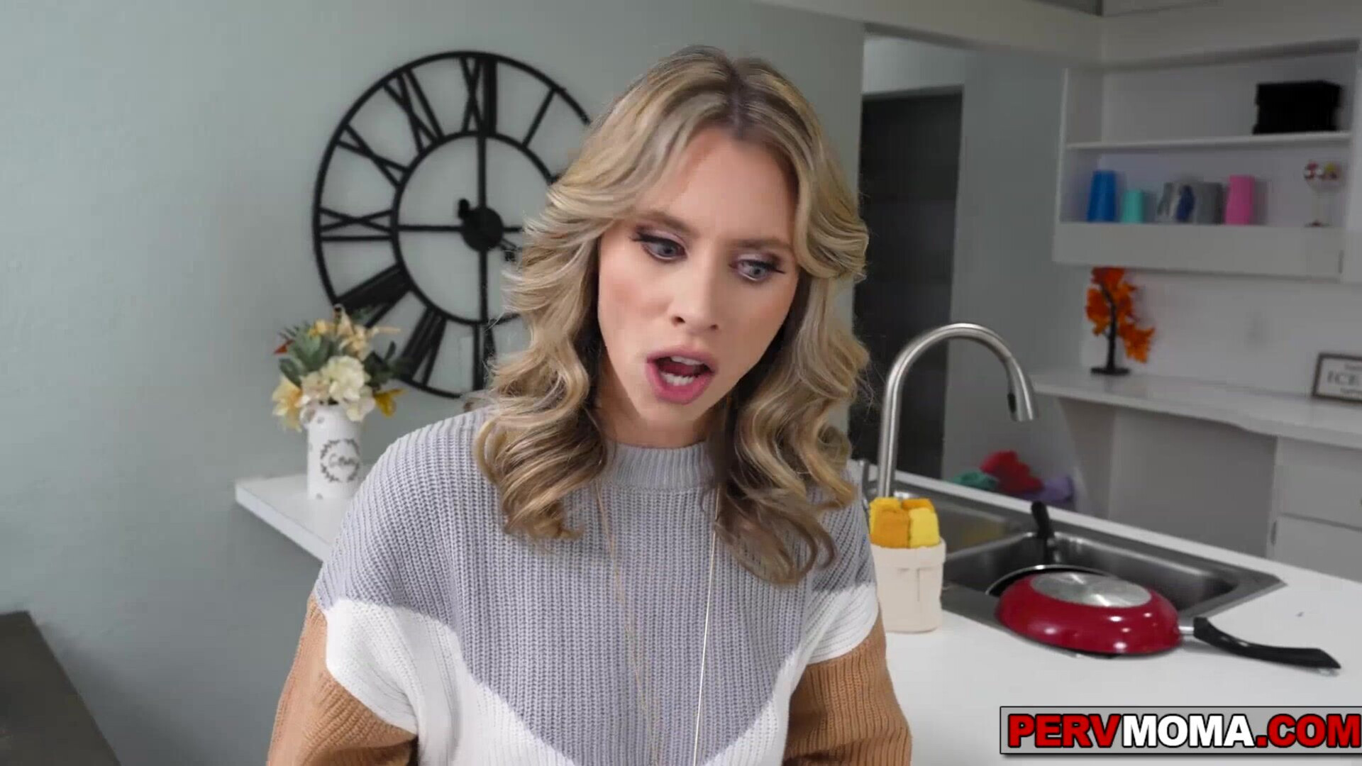 Anya Olsen expresses her newfound sexual desires - pervmom - milf - stepmon - stepson - blonde - natural tits - horny - big cock - handjob - jerk off