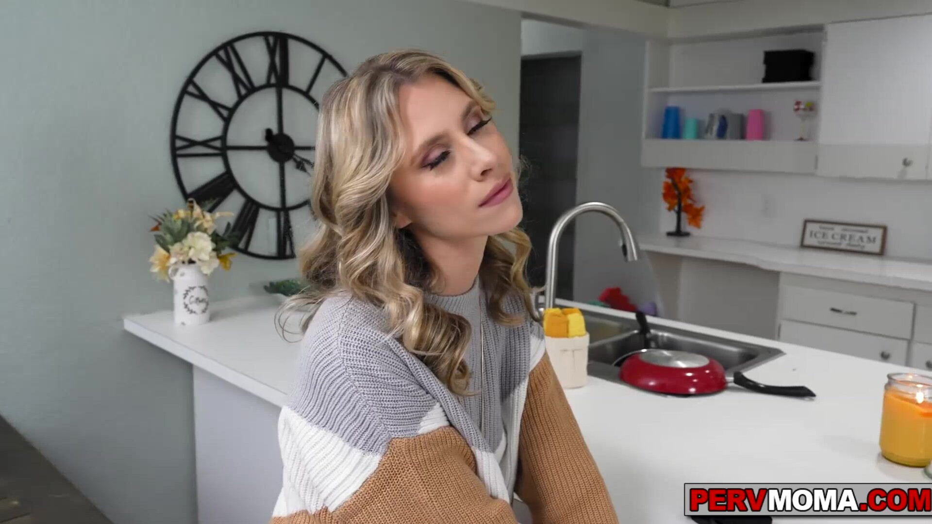Anya Olsen expresses her newfound sexual desires - pervmom - milf - stepmon - stepson - blonde - natural tits - horny - big cock - handjob - jerk off