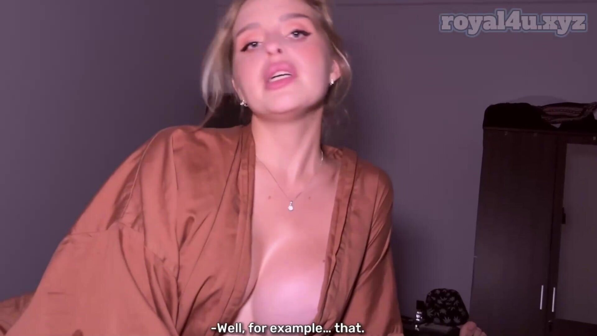 Big Tits Stepmother Climbs In My Bed - big tits - big cock - big ass - blonde - milf - mature - stepmom - stepmother - stepson - cumshot