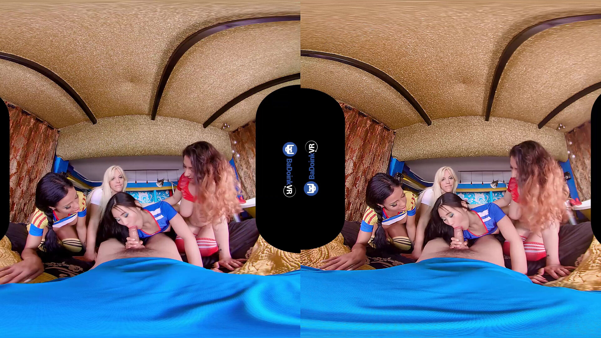 Blondie Fesser, & Zenda Sexy, & Katana & Canela Skin (2 0 1 8 W o r l d F u c k) - fr