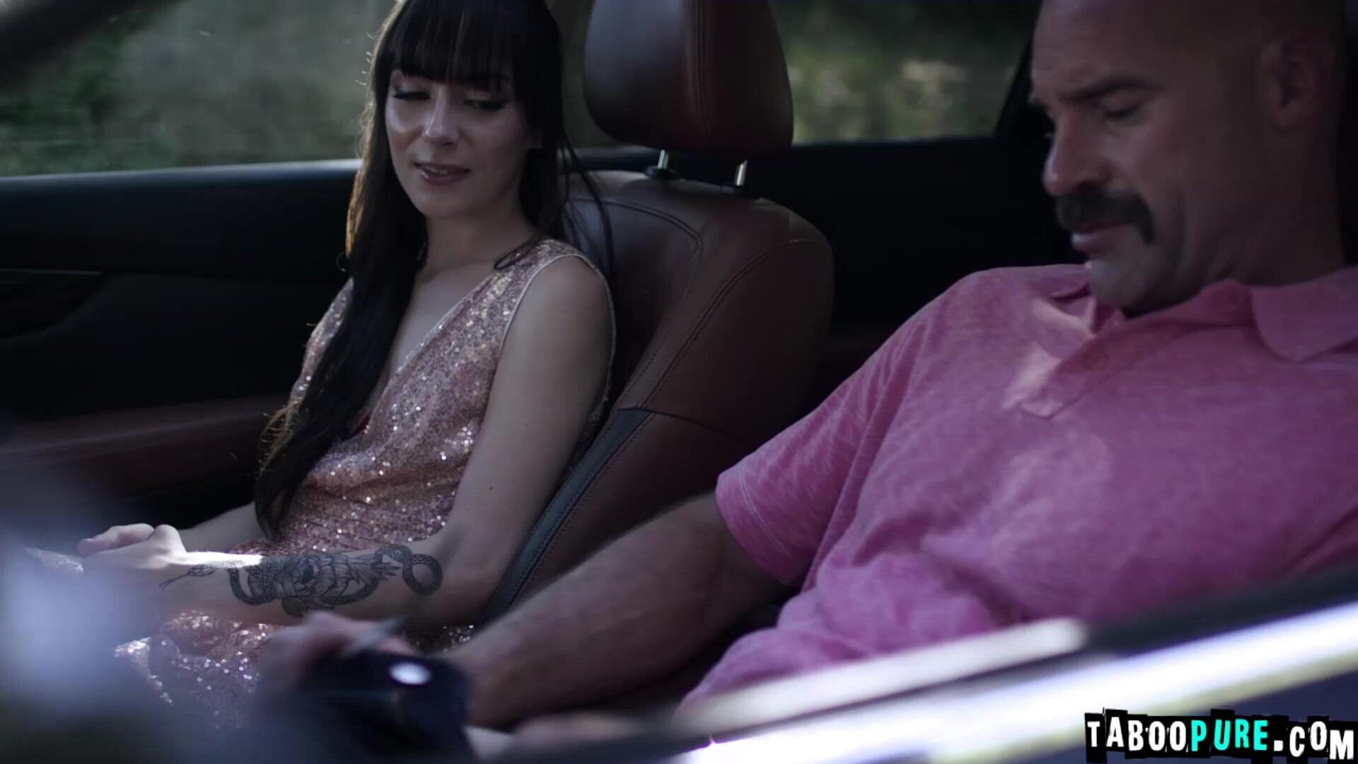 DILF Charles Dera anal fucked tiny Emma Jade outdoor - brunette - anal - small tits - anal fingering - fingering - teen - old young - petite - family roleplay - blowjob