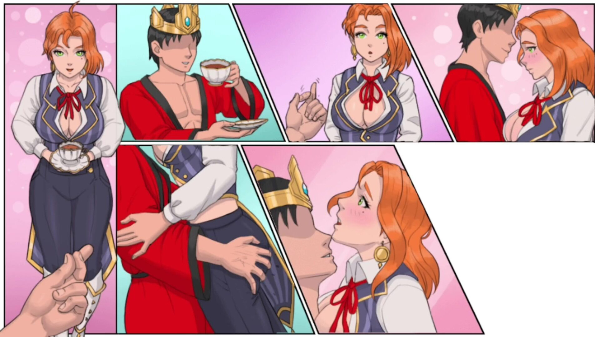 FUCKING A CUTE BUTLER WOMAN - 2d - adult - erotic - hentai - mature - nsfw - porn - sex - singleplayer