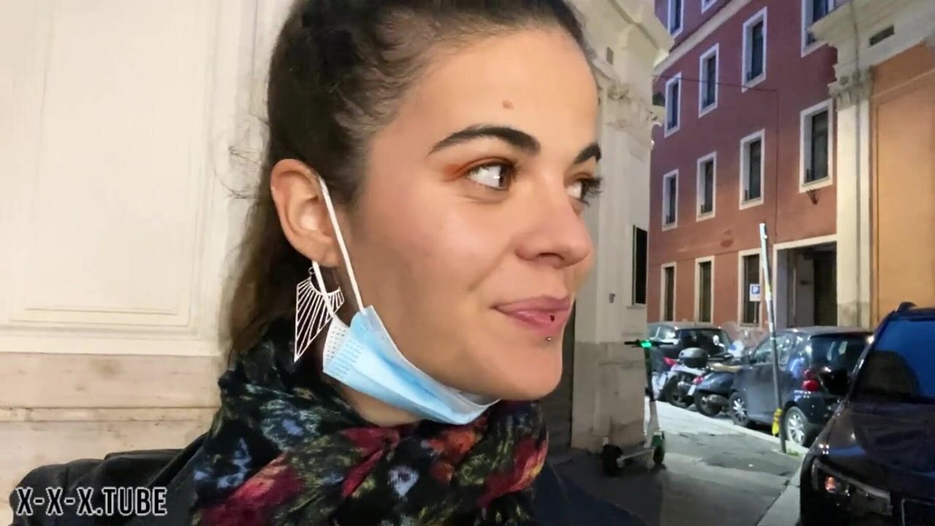 Facial, Cumwalk latino - teen - latina - blowjob - cumshot - outdoor