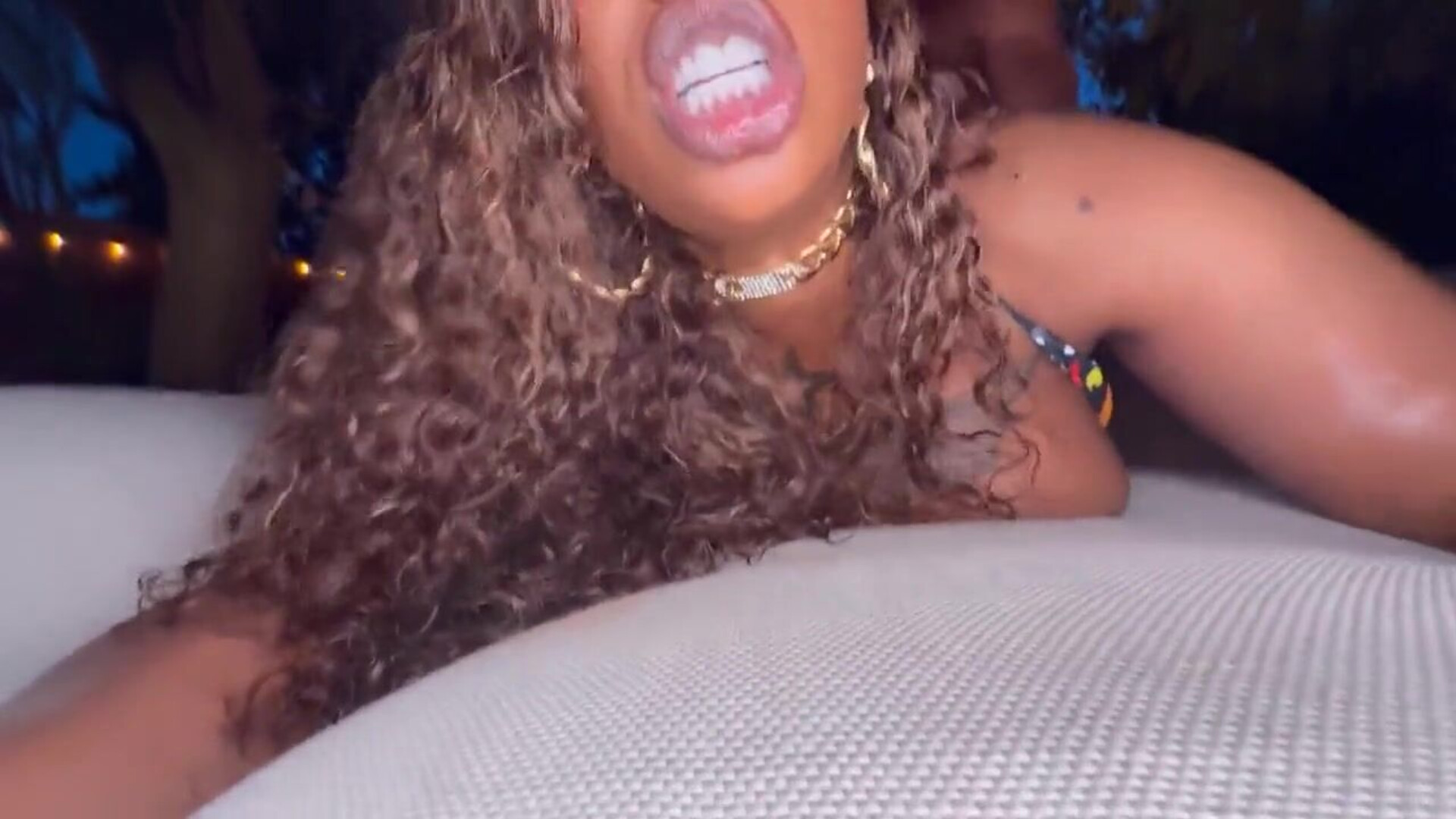 From my perspective, looking at voluptuous and provocative Victoria Cakes - babe - blowjob - pov - deep throat - tattoo - titty fucking - big tits - big ass - black - fake tits