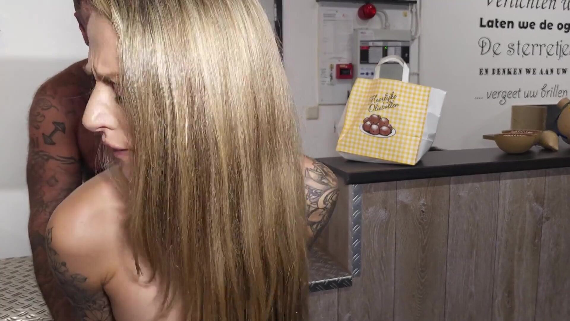 Hot babe fucked in fireworks store - hot - milf
