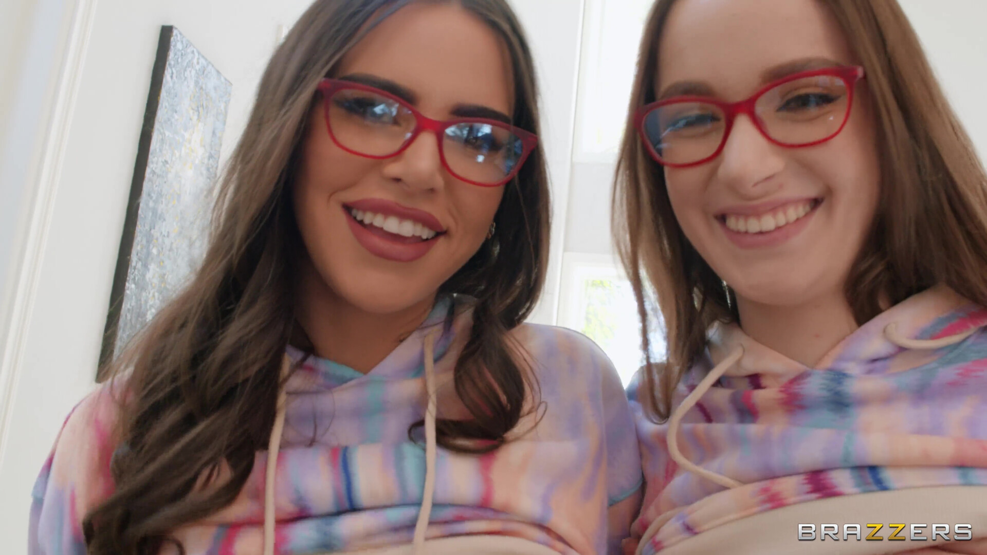 I See Double In 4K - all sex - blowjob - blonde - threesome - 4k