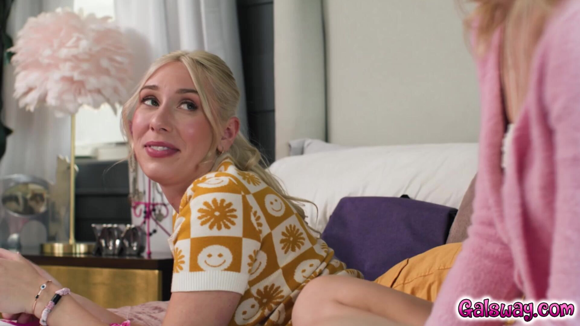 Kay whips out a dildo and face fucks Kenna with it - big tits - hardcore - fingering - tattoos - fisting - latina - interracial - facial - pussy to mouth - blowjob
