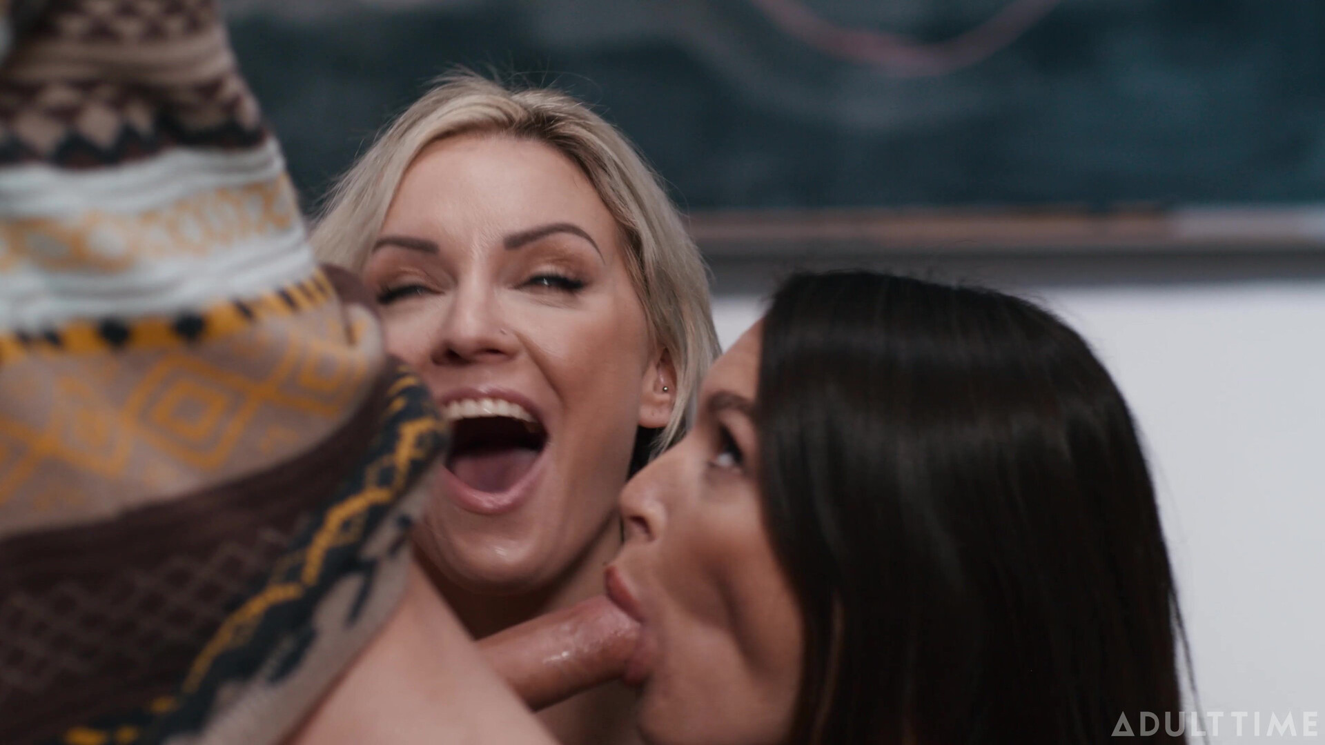 Kenzie Taylor Katrina Colt Closer Than You Think In 4K - all sex - big tits - milf - blonde - threesome - 4k
