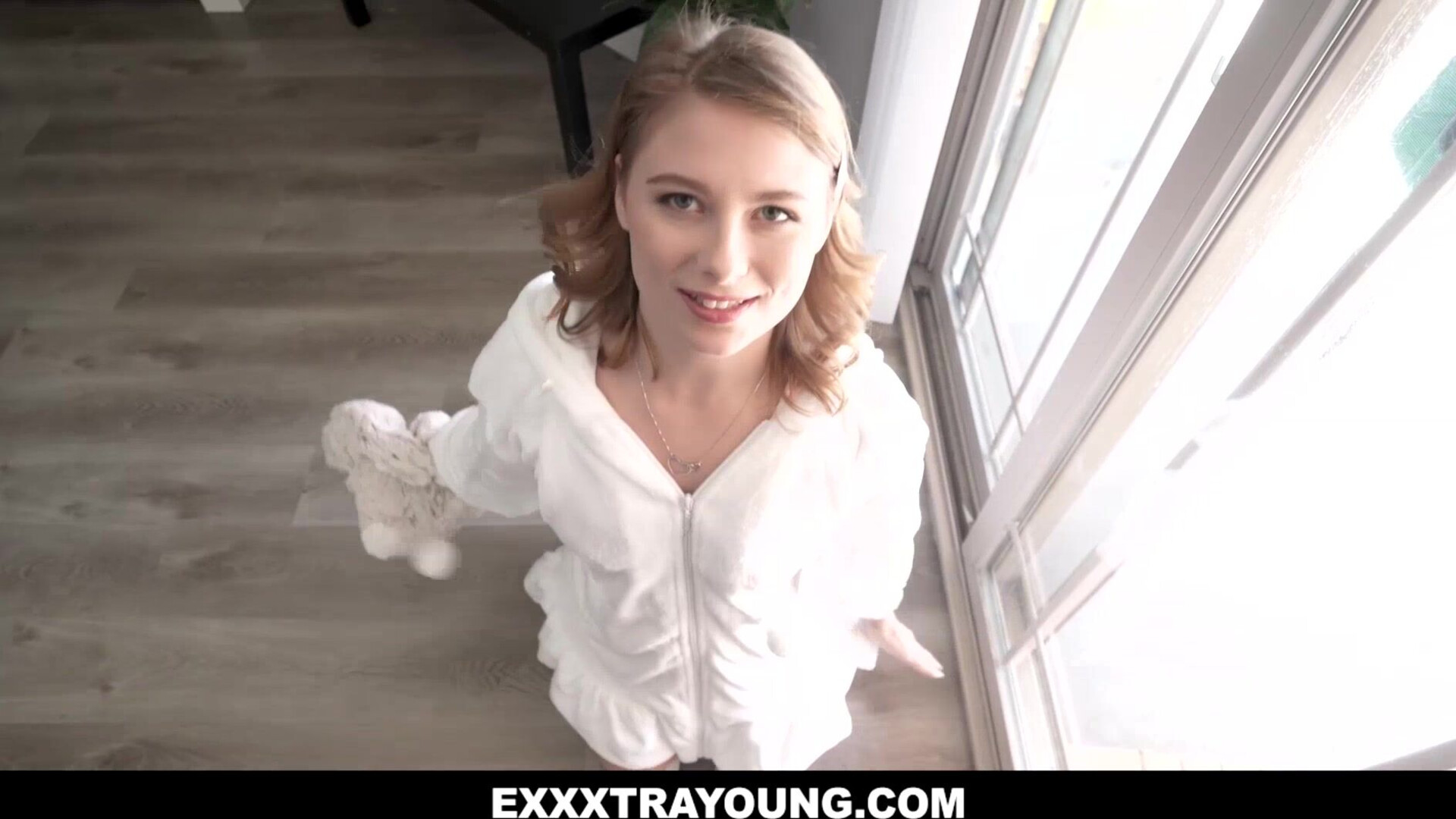 Little Babe Ginger Grey Gets Tucked In by Chris - petite - teen - brunette - hardcore - small big - big dick - small tits - big ass - blowjob - cute