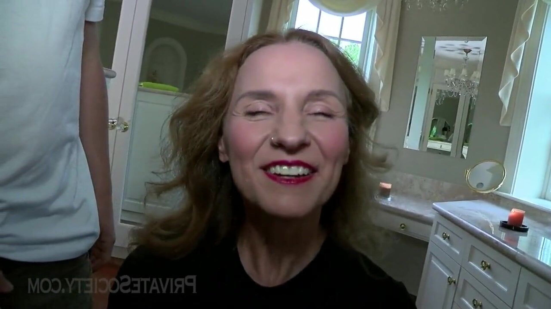 Our assessment of that woman was too low - blowjob - mature - redhead - creampie - deep throat - tattoo - big natural tits - big ass - american - mature mom