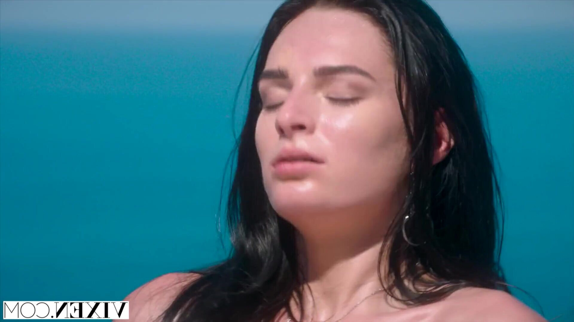 She is completely captivated by him - babe - blowjob - brunette - pornstar - facial - outdoor - cum in mouth - eating pussy - riding - missionary