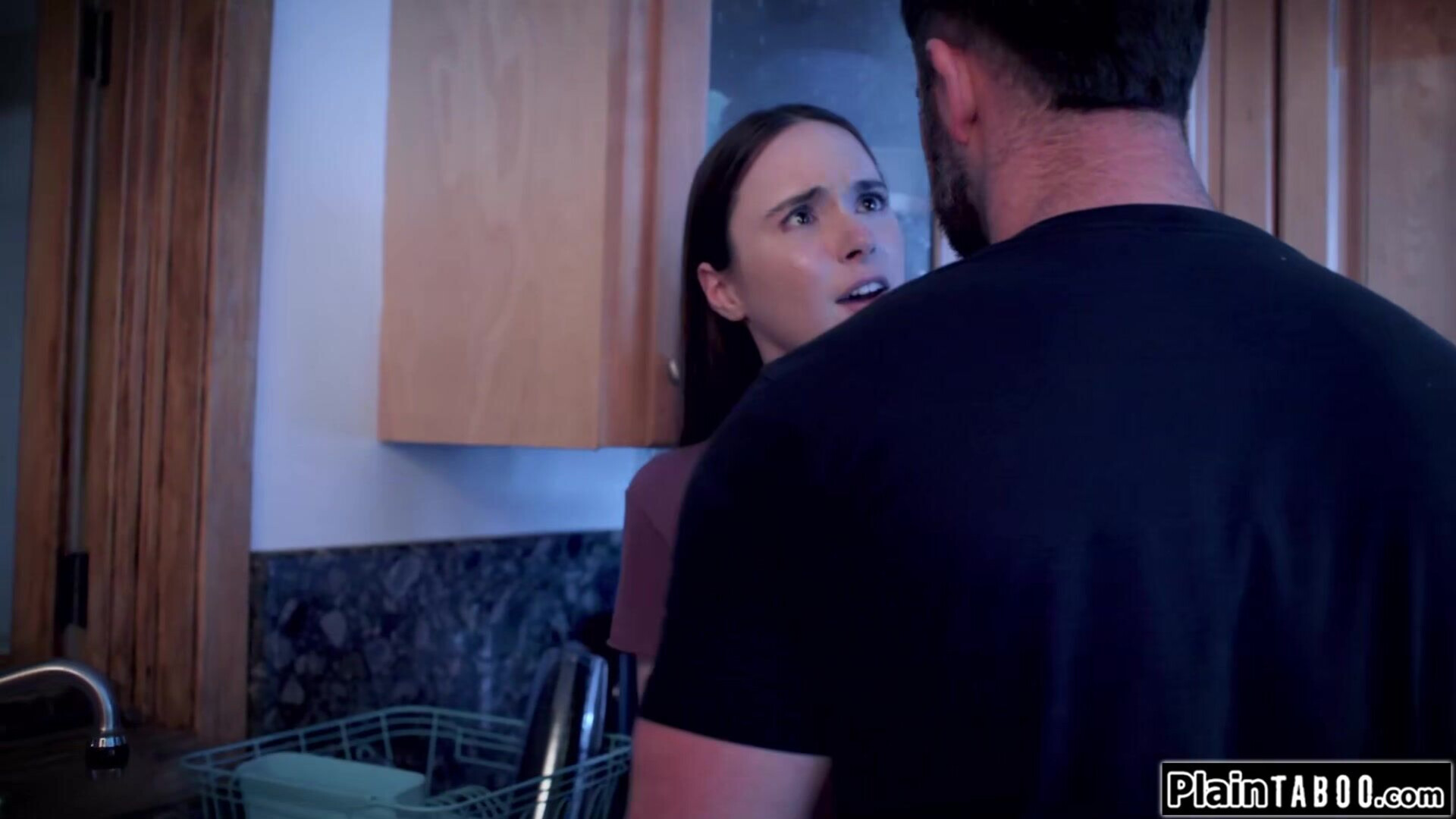 Stepdad should not been left in charge - taboo - stepdad - stepdaughter - old and young - anal - big tits - hairy - threesome - latin - blowjob