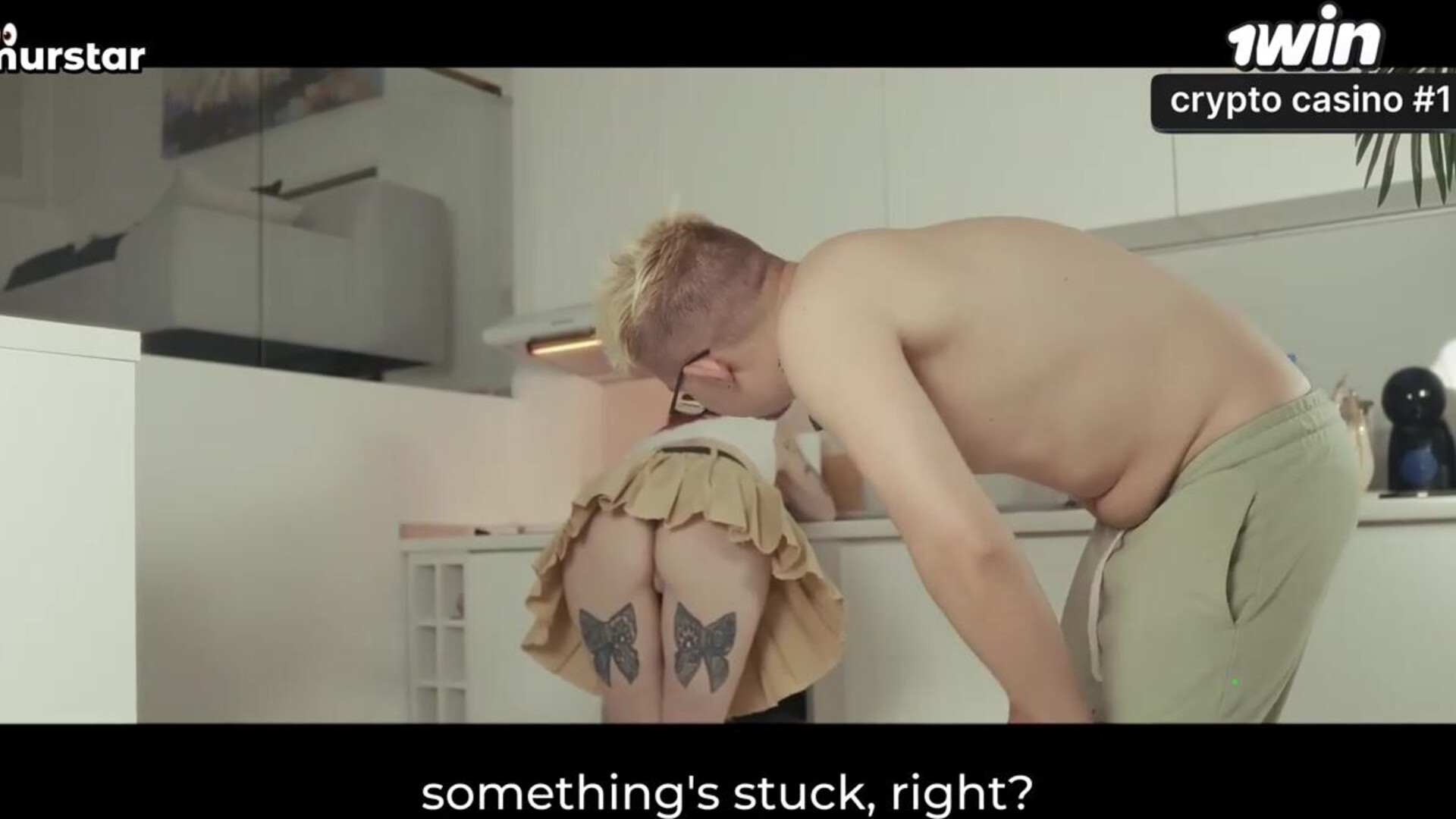Stuck step mom in kitchen, doggystyle banging her 'Forbidden family fun' - oral - porn - dishwasher - xxx - stuck - homemade - taboo - step mom stuck - fingering - forbidden