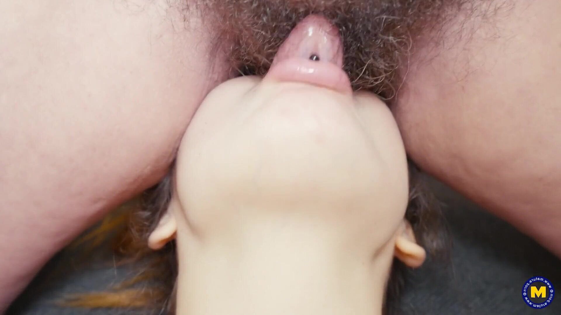 The extremely hirsute stepmother, Helena Jonic, ensnares her attractive stepdaughter, - fingering - hairy - lesbian - old & young - ass licking - big tits - eating pussy - scissoring - taboo - stepmom