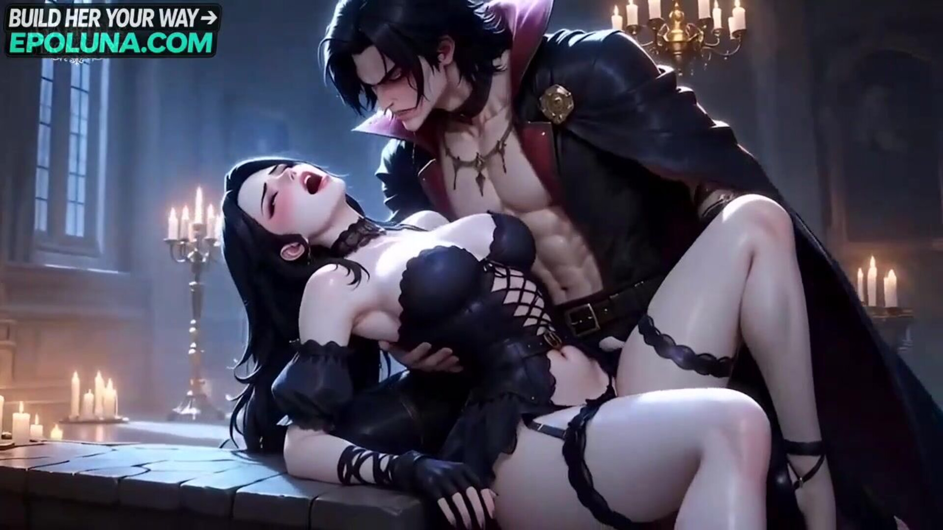 Vampire Gothic Fantasies Hentai - big ass - big tits - blowjob - sex - fuck