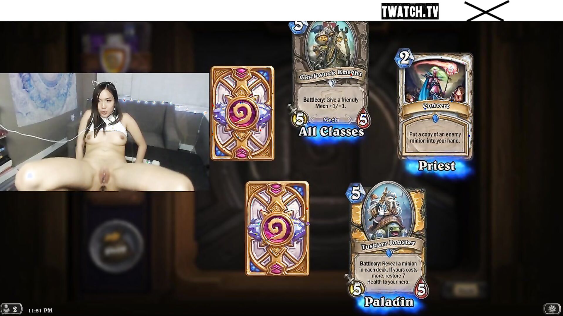 NovaPatra - Hearthstone Pussy Packs 33 Pack Opening - ManyVids - pussy - milf - asian - pov - natural tits - brunette