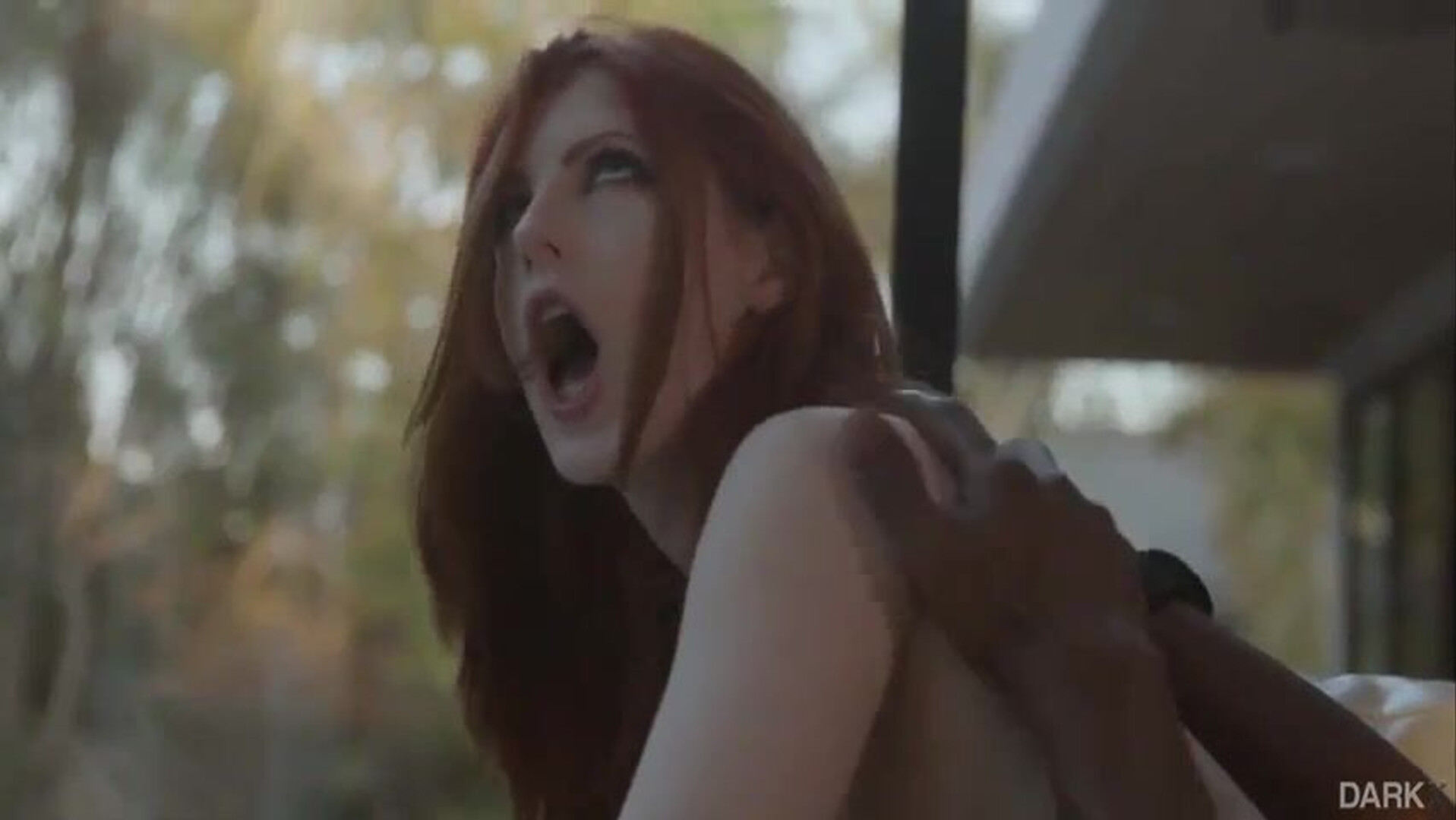 Alex Harper Double Penetrated by Black Cocks - anal - redhead - slut