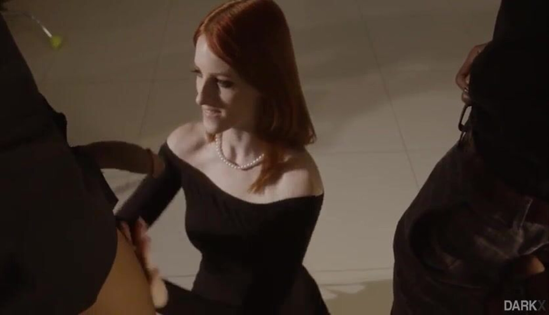 Alex Harper Double Penetrated by Black Cocks - anal - redhead - slut