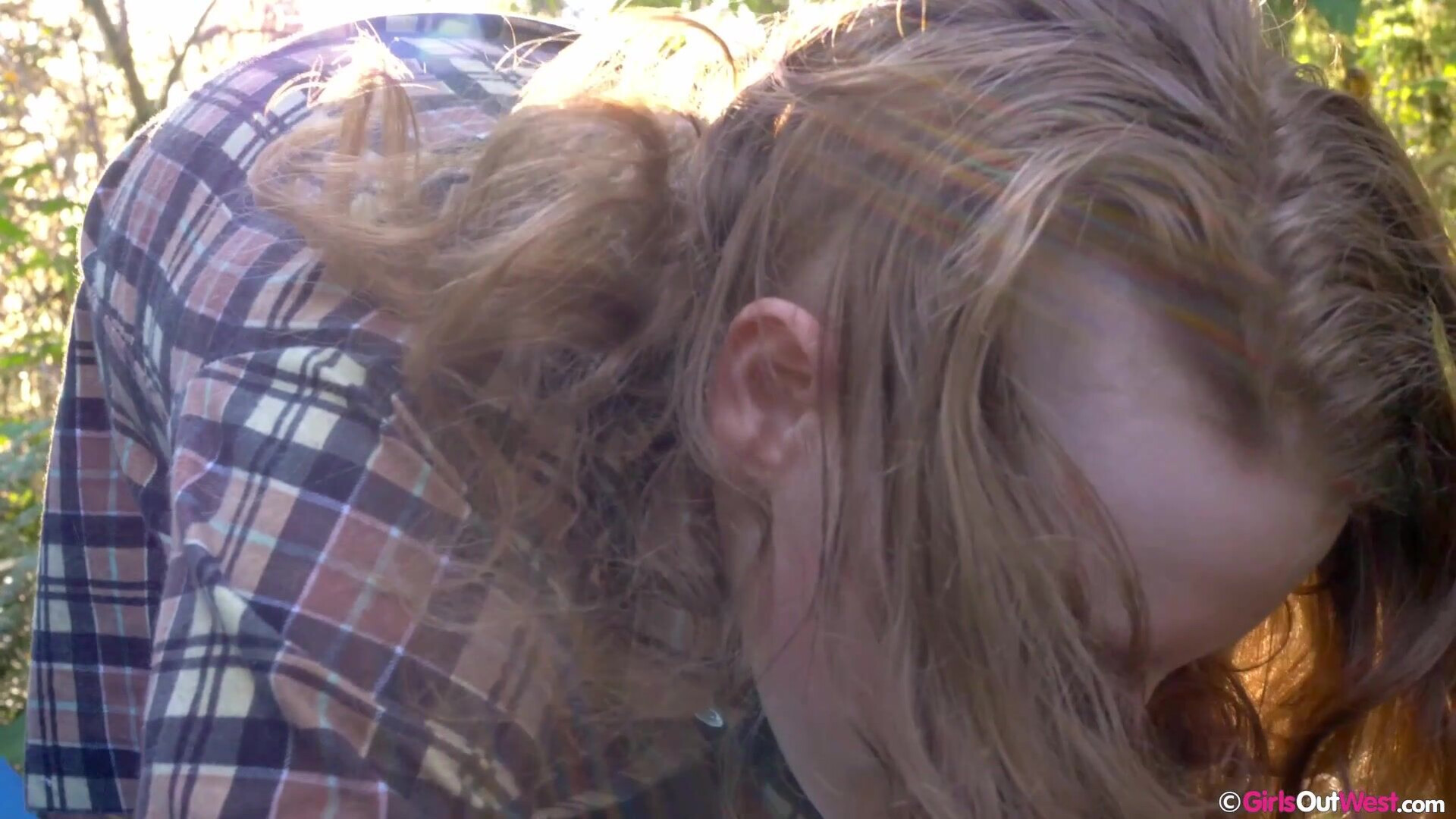 Avalon & Archer Off The Grid - lesbian - big ass - small tits - redhead - outdoor
