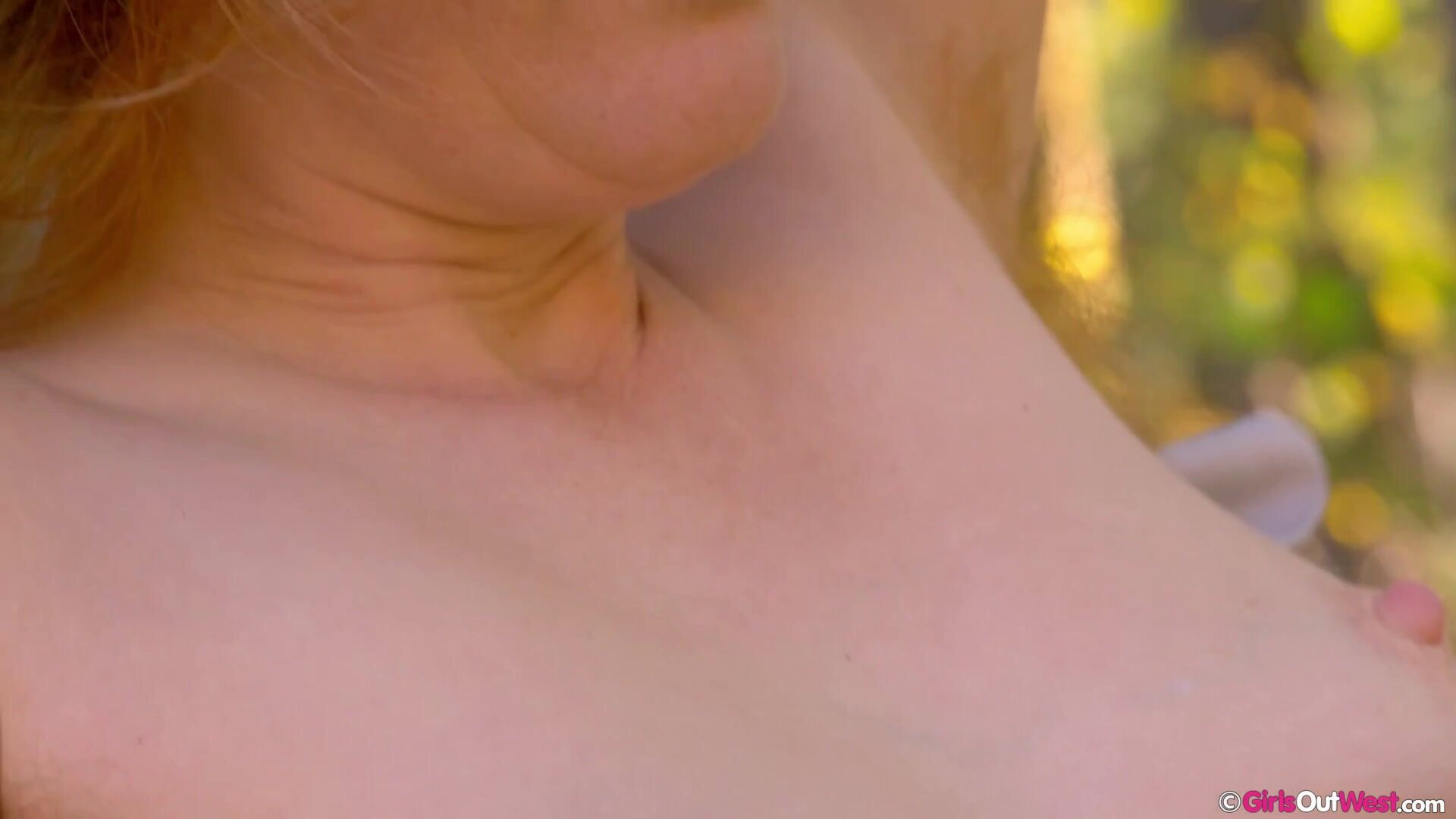 Avalon & Archer Off The Grid - lesbian - big ass - small tits - redhead - outdoor