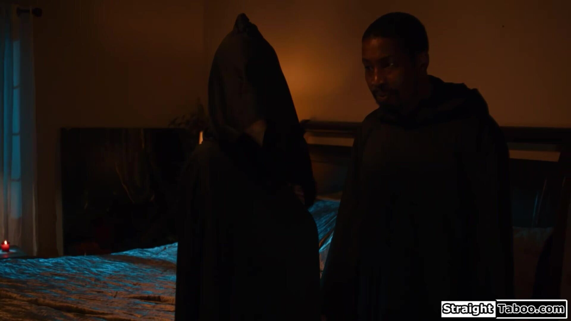 Couple cuckolds ghost out of their house - taboo - fantasy - interracial - big tits - 69 - bbc - oral - deepthroat - latin - milf