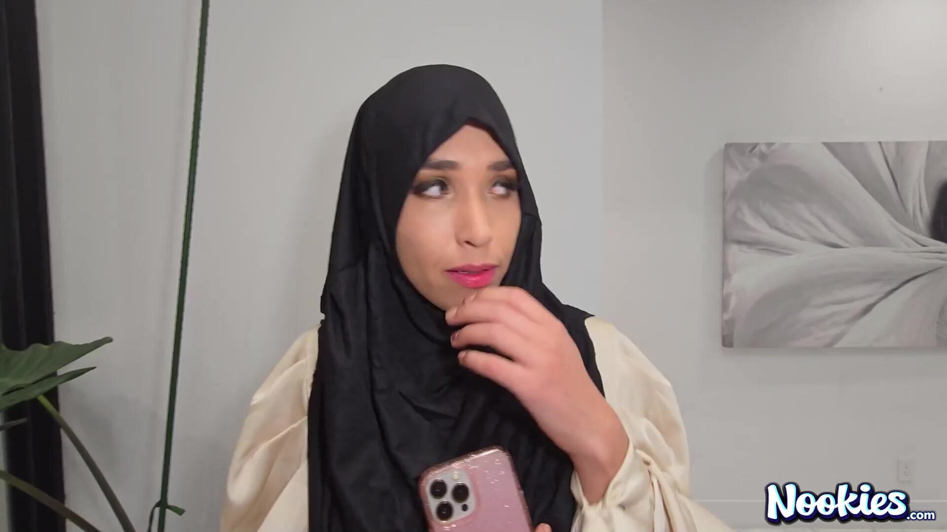 Cumming To Brianas Rescue A Hijab Fantasy - hijab - hardcore - arab - clothed - nookies - briana moon - pov