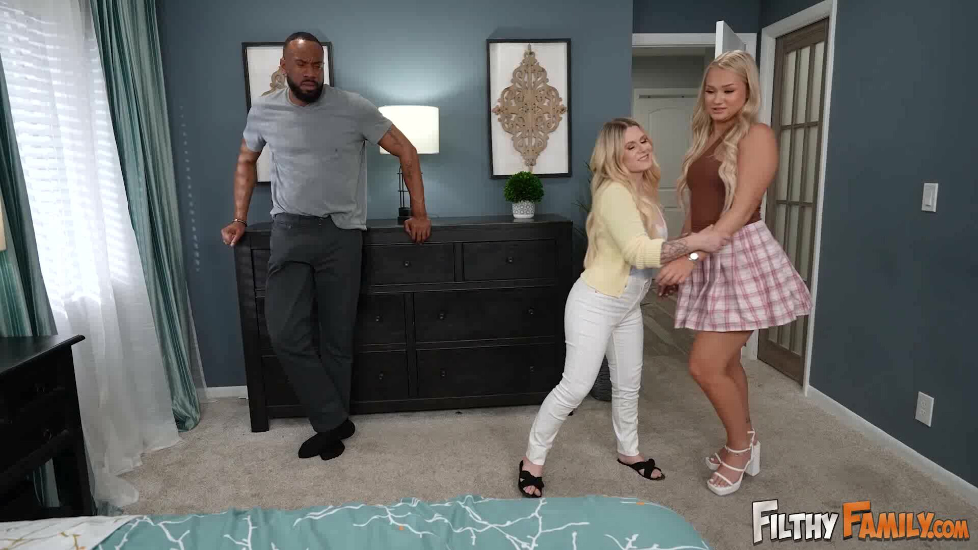 Fucking to Conclusions - milf - teen - threesome - mom - daughter - stepmom - stepdaughter - big tits - big boobs - cumshot