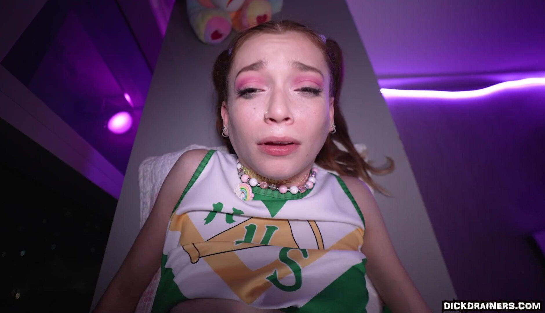 Jessica Marie TEEN CHEERLEADER SAID SUM BAD WORDS! (1080) - tiny - teen - bbc
