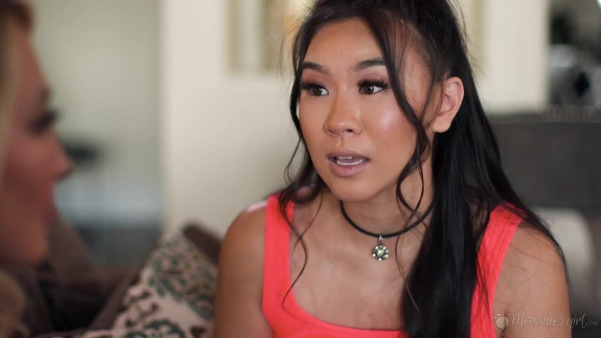 Kendra and Kimmy had steamy sex in front of Penny 2 - girlsway - blonde - big tits - small tits - fingering - teen - milf - asian - facesitting - interracial