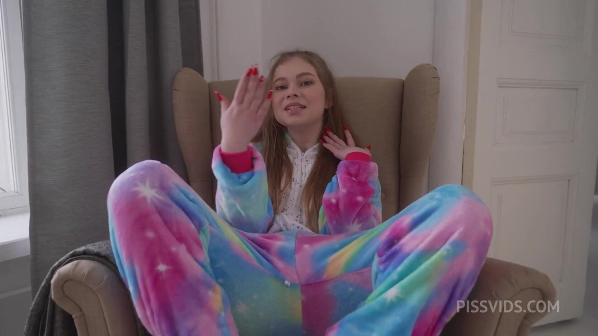 Meow Miu Cute Russian teen piss slut gangbang 1080p - blonde