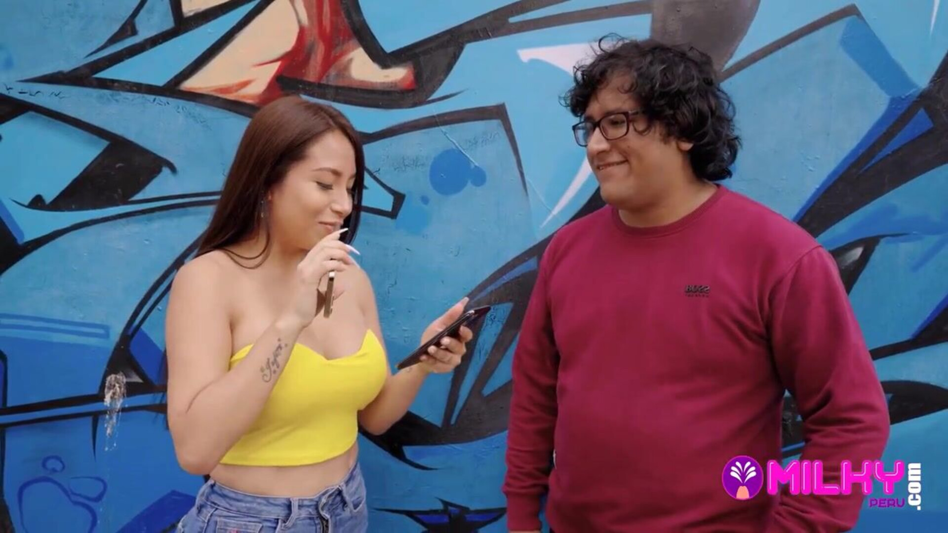 MilkyPeru – Thaina Fields Organiza Un Sorteo Para Follarse A Un Seguidor - latin - spanish - blowjob