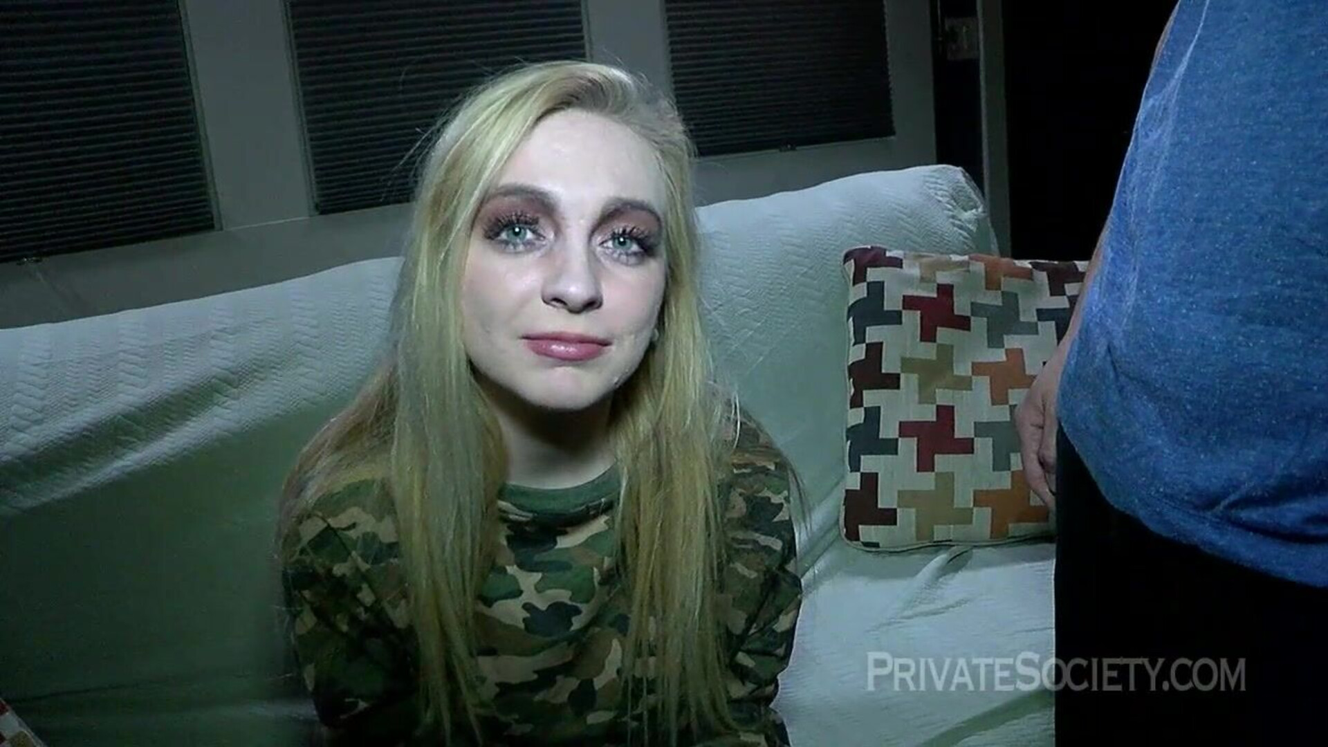 PrivateSociety Casey on the Casting Couch - teen - blowjob - blonde