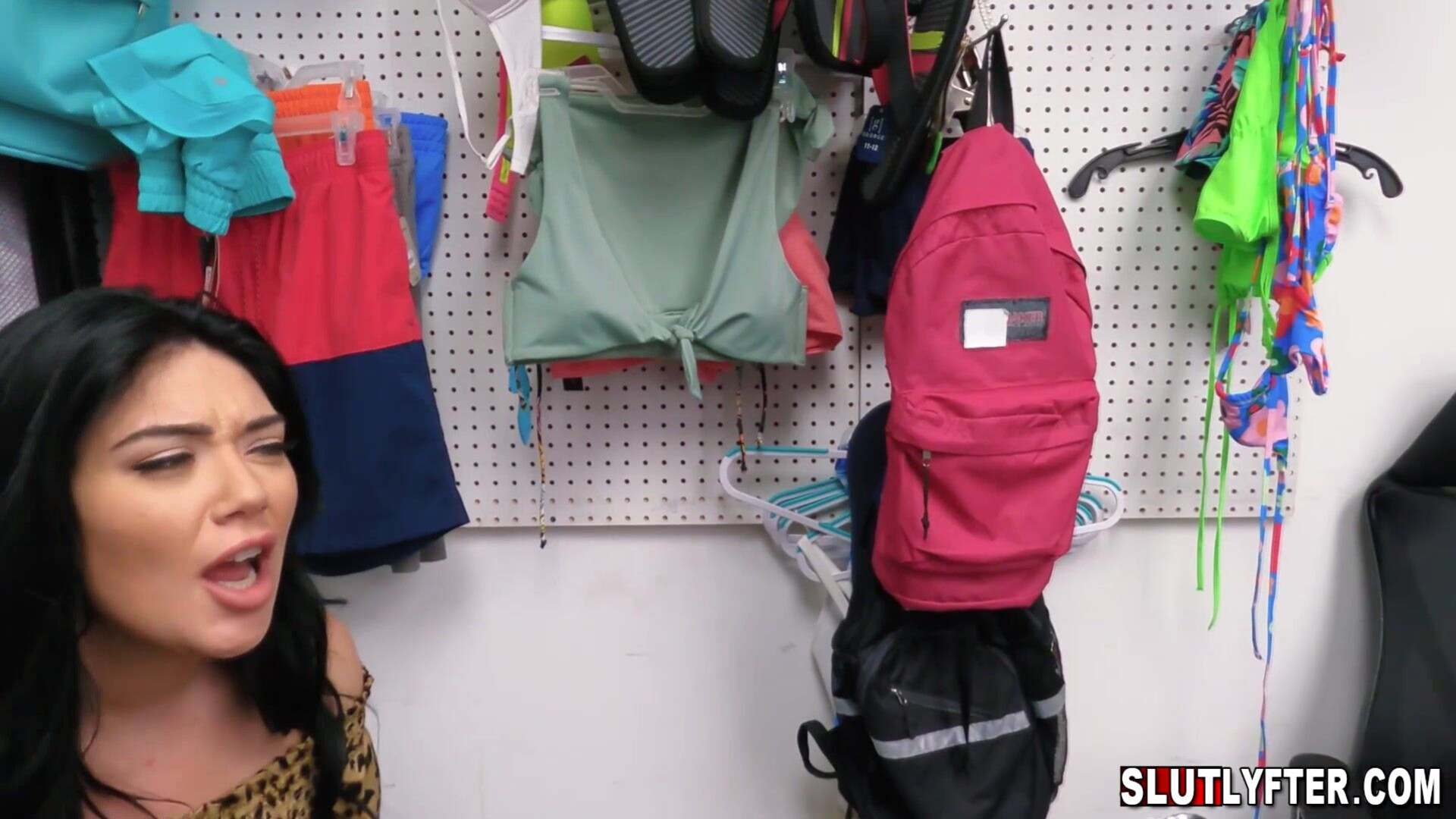 Stacked shoplifter teen gets in trouble! - shoplyfter teen - shoplifter - shoplifting - shoplyfter babe - shoplifter teen - brunette - big tits - big cock - shaved pussy - busty