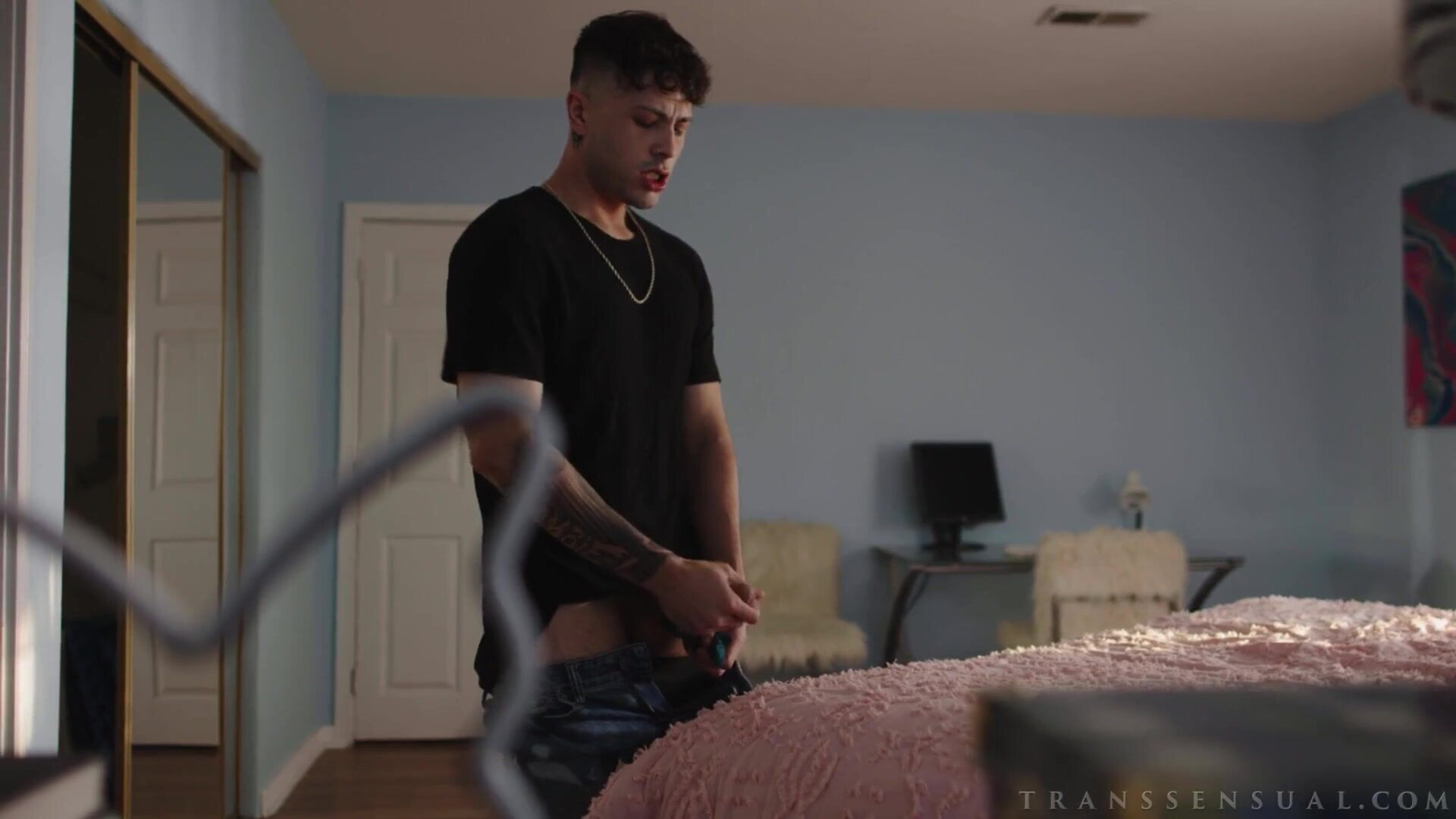 TS Stepmom Ariel Demure caught step son sniffing her panties - anal - doggy - babe - bwc - hardcore - cum shot - bareback - balls deep - dick sucking - missionary