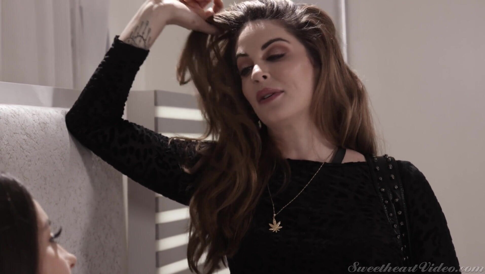 The babysitter has a crush on - lesbian - cunnilingus - masturbation - solo - female masturbation - face sitting - tits sucking - kissing - undressing - disrobing69