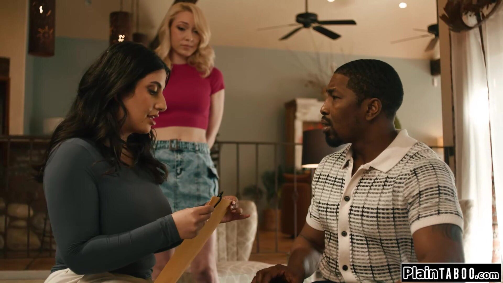 This divorce is gonna cost you greatly - taboo - domination - interracial - bbc - big tits - oral - facefuck - threesome - deepthroat - shaved