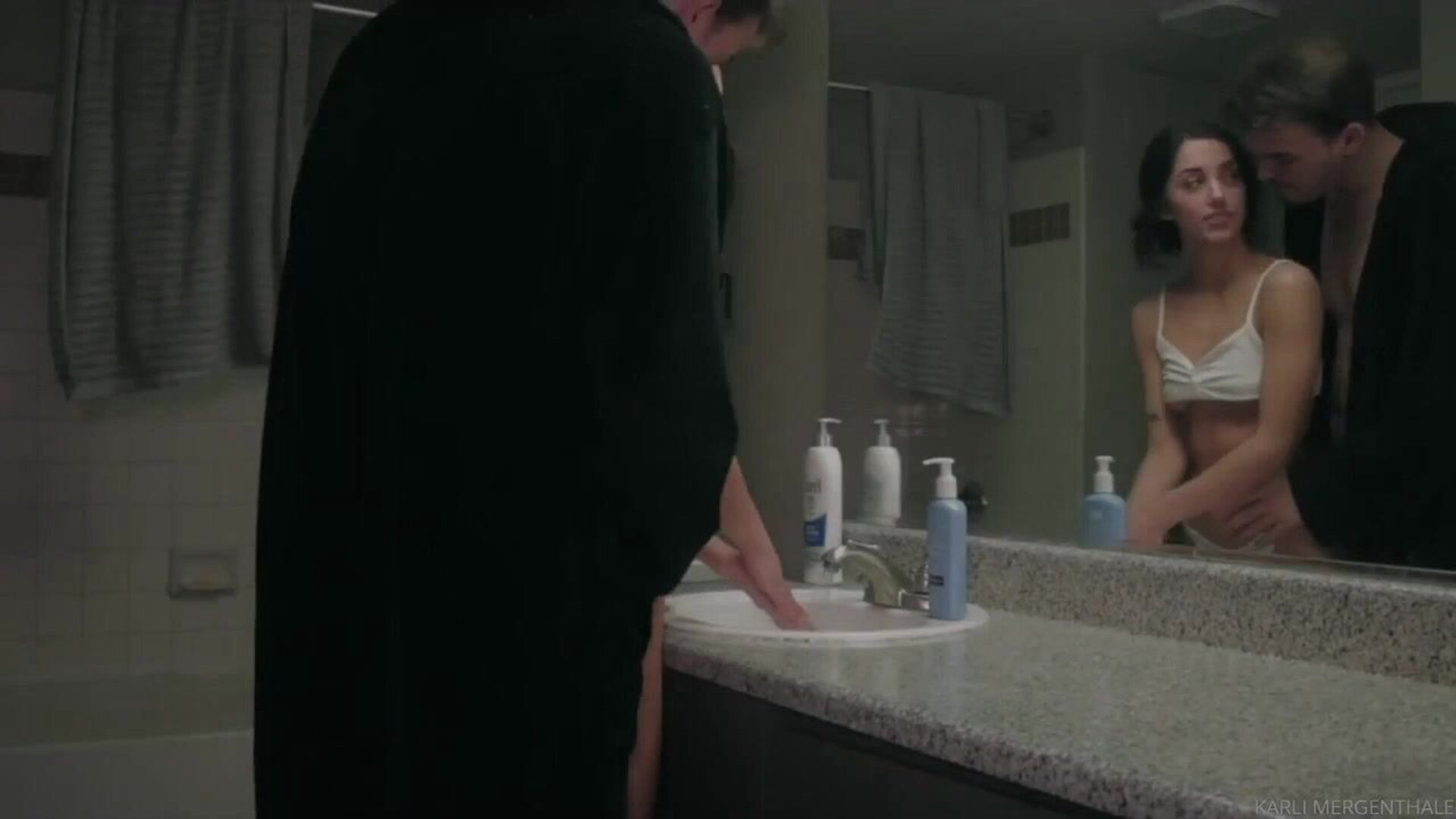 karli mergenthaler nude bathroom sextape - big ass - big tits - blowjob - sex - fuck