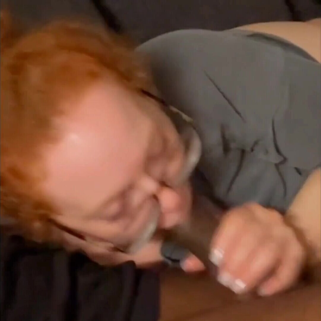 Amateur Red Head Snowbunny housewife - interracial - red head - snowbunny - bbc - amateur - blowjob - deepthroat - bnwo