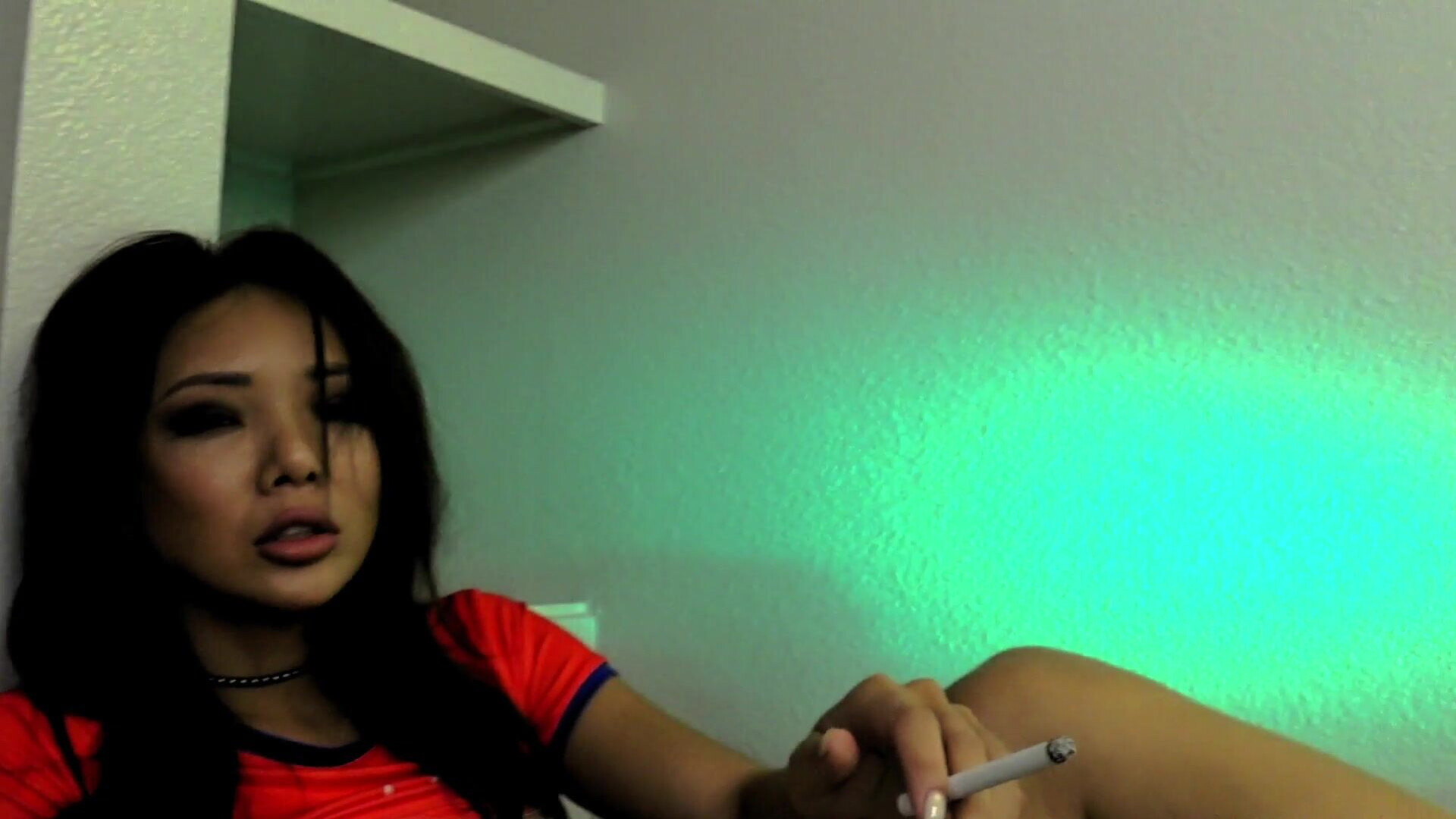 Ayumi Anime Smoking Solo W Asian Teen - solo - asian - amateur