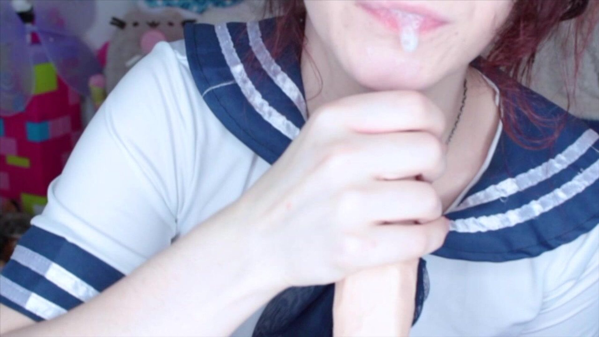 Daisy Marz Pov Bj With A Huge Cumshot - solo - amateur - small tits