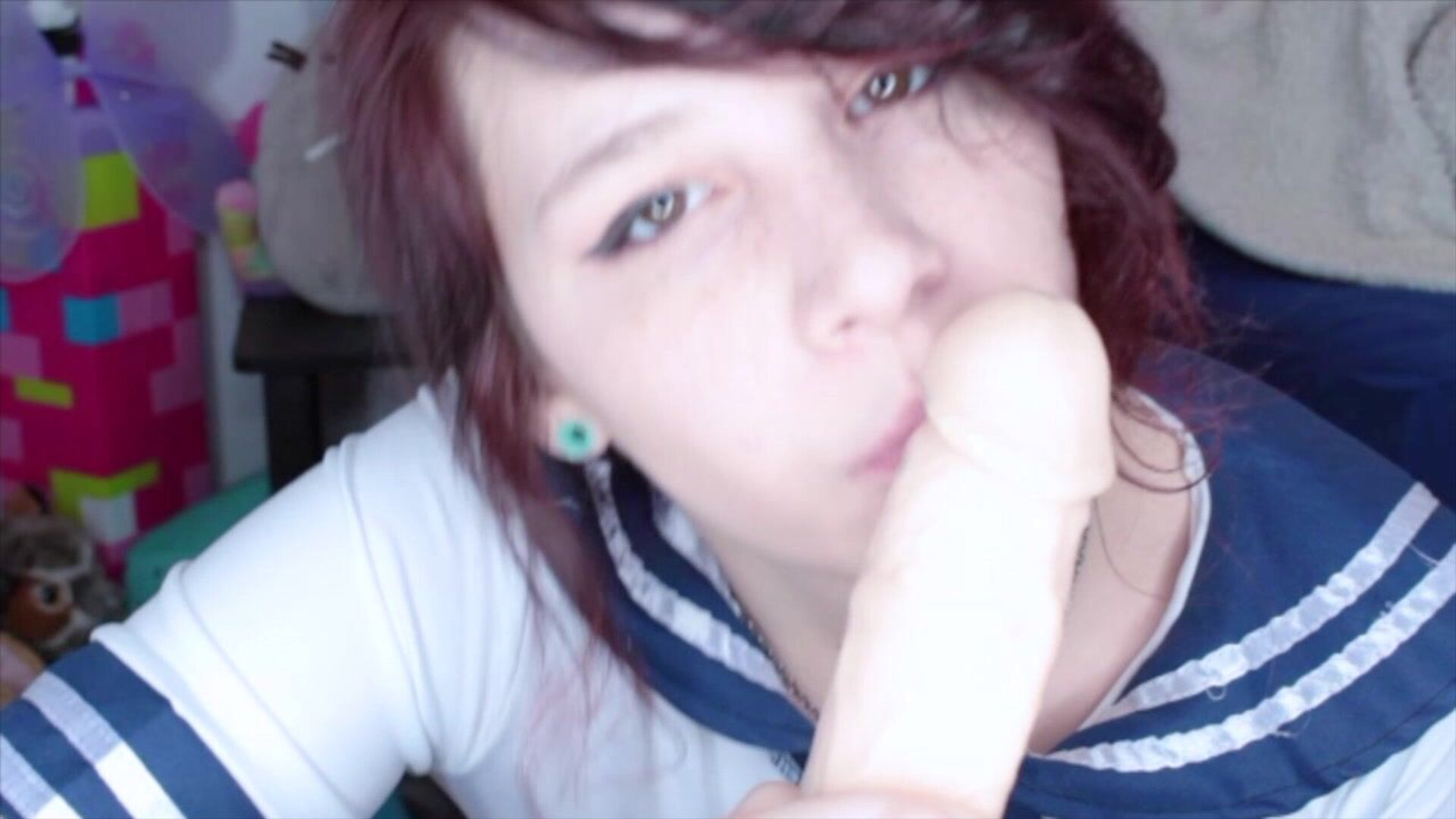 Daisy Marz Pov Bj With A Huge Cumshot - solo - amateur - small tits
