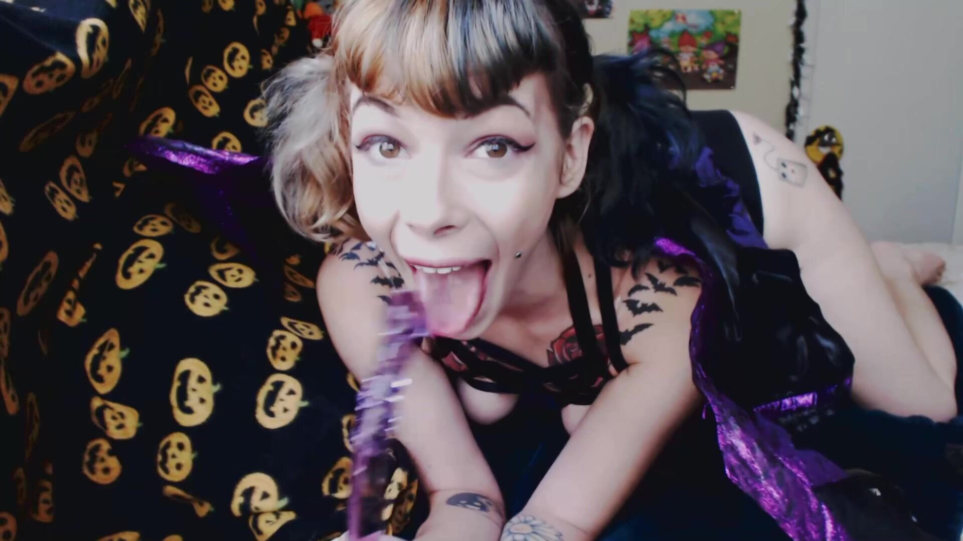 DamnedestCreature Fucking You For Satan - solo - toys - amateur